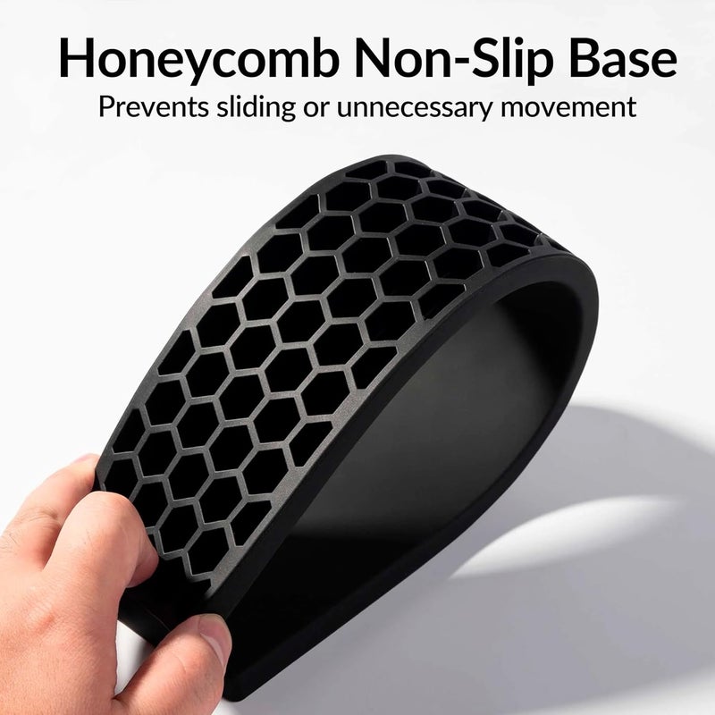 Keychron 12.48" Silicone Wrist Rest for 75% Compact Mechanical Keyboards, Ergonomic Palm Support with Full Honeycomb Non-Slip Base, Compatible with K2/K2 Pro/K2 Max/K2 HE/K6/K6 Pro/K6 HE - Image 5